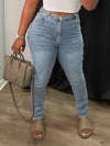 Queensofly Cutout Back Jeans