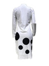 Queensofly  Dot Print Shirt Dress