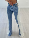 Queensofly Ombre Flared Jeans