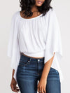 Queensofly Tie-Back Butterfly Top