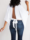 Queensofly Tie-Back Butterfly Top