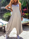 Gray Slouchy Cami Jumpsuit